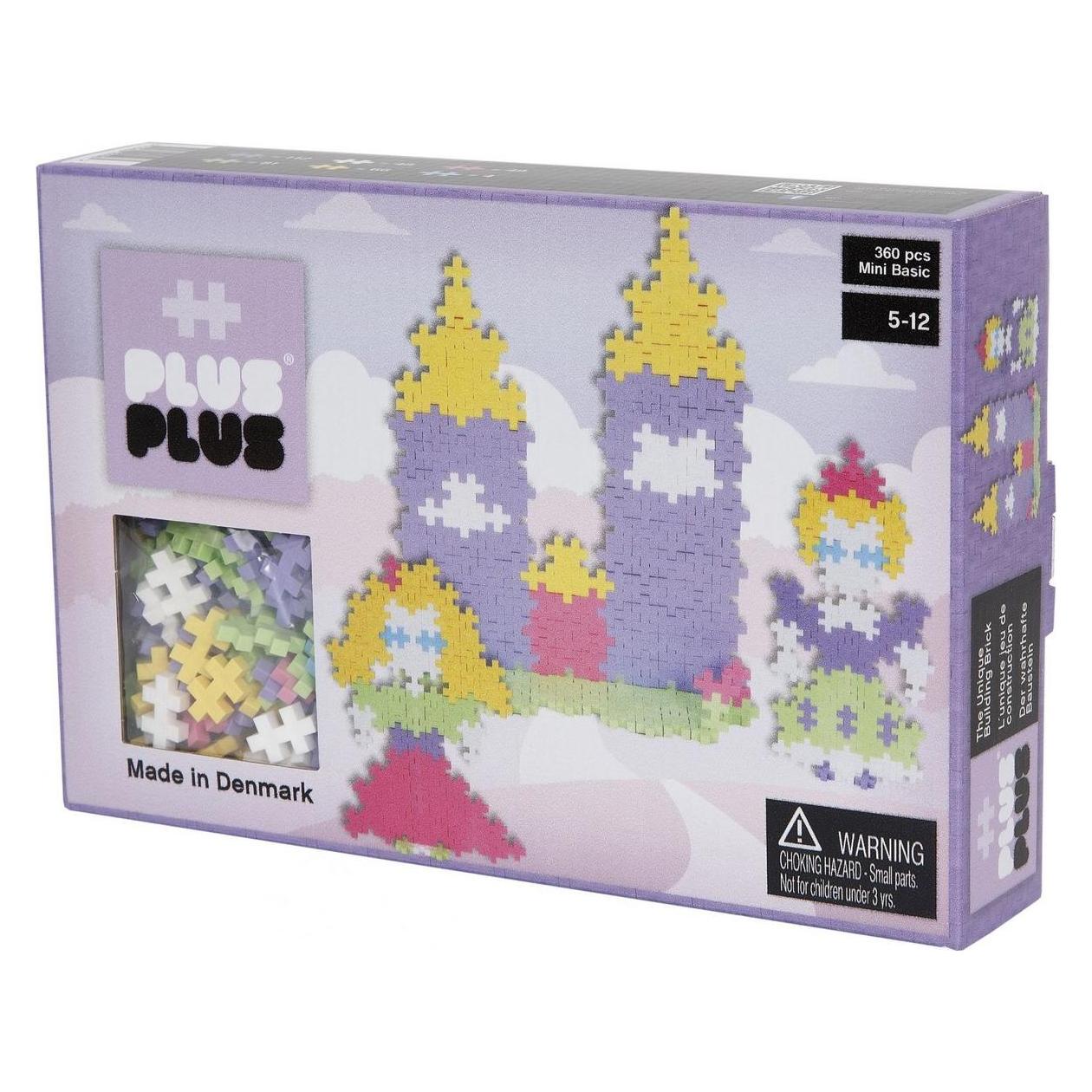 Plus-Plus constructor, Princess Castle, Mini Pastel 360 (PP3737)