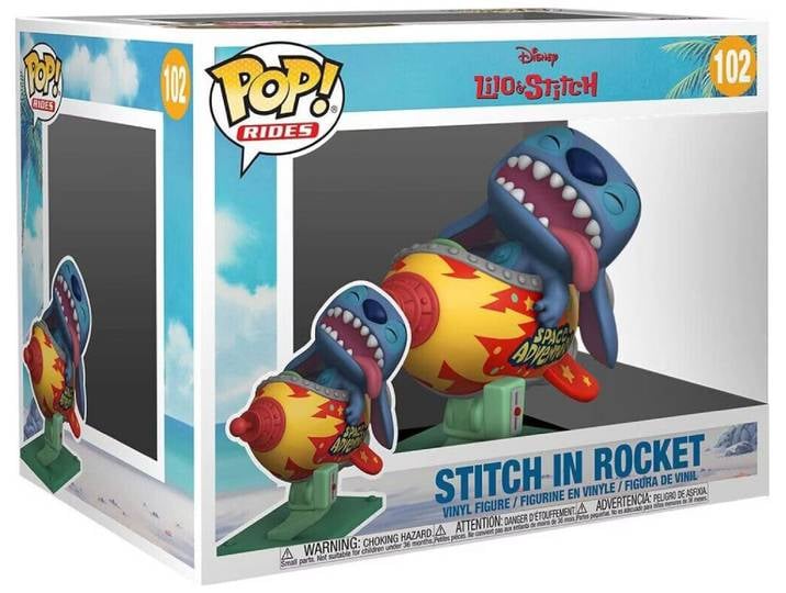 Funko POP Rides S-Deluxe Stitch Rocket