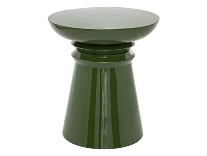 Atmosphera Beistelltisch Jaya Totem, Metall, Grün, D 38 cm