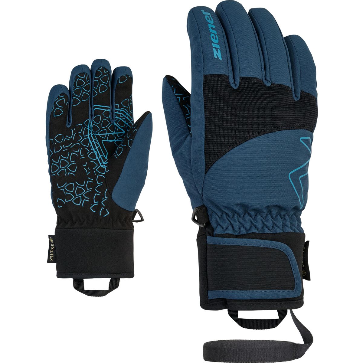 Ziener Lotar-z GTX PR Glove Junior Unisex hale navy (365) 7,5 115035-365-7,5