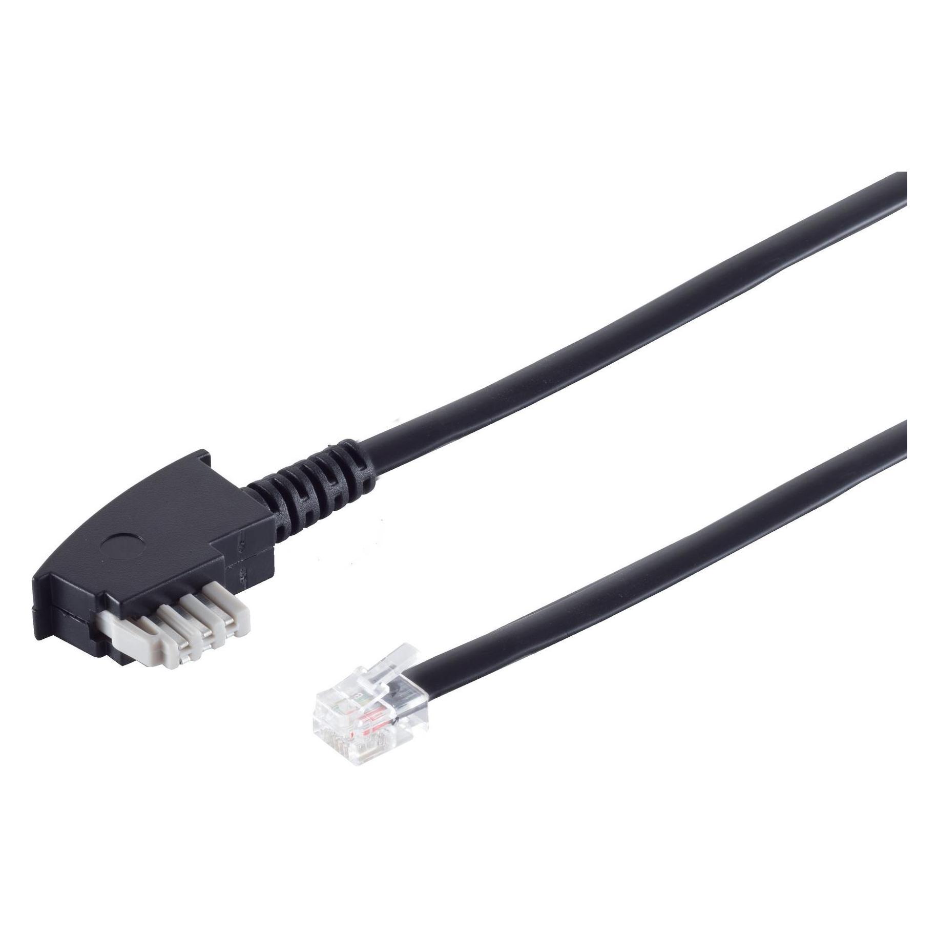Shiverpeaks S/CONN maximale Konnektivität TAE-Telefonanschlusskabel-TAE N-Stecker auf Westernstecker 6/6, Philip (70153)