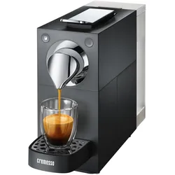 Cremesso Una Automatic Black, Kapselmaschine, Schwarz