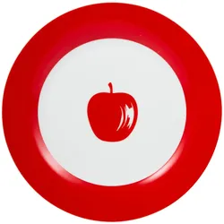 Benetton - Rotes Porzellan-Geschirrset, 4-teilig