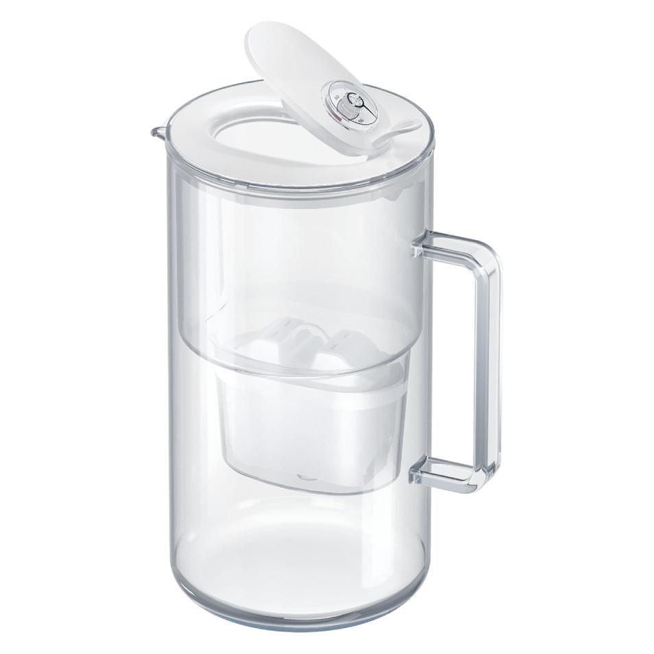 Aquaphor Glass 2.5L White + 1 Maxfor+ Mg (2.50 l) (AQUA-DZ-001-10)