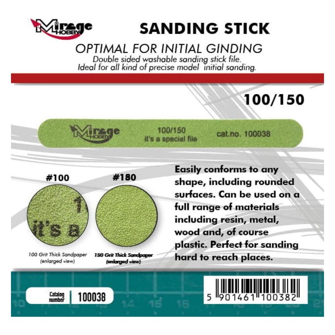 Mirage Hobby MIRAGE Sanding Stick Double Grid 100/150 (100038)