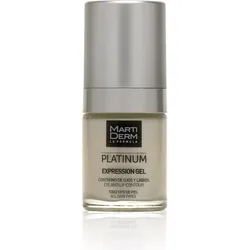 Martiderm, Augenpflege, PLATINUM EXPRESSION eyes & lips contour gel 15 ml (Augenpflege Gel, 15 ml, Tag + Nacht)