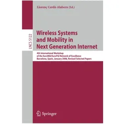 Wireless Systems and Mobility in Next Generation Internet, Fachbücher von Llorenç Cerdà-Alabern