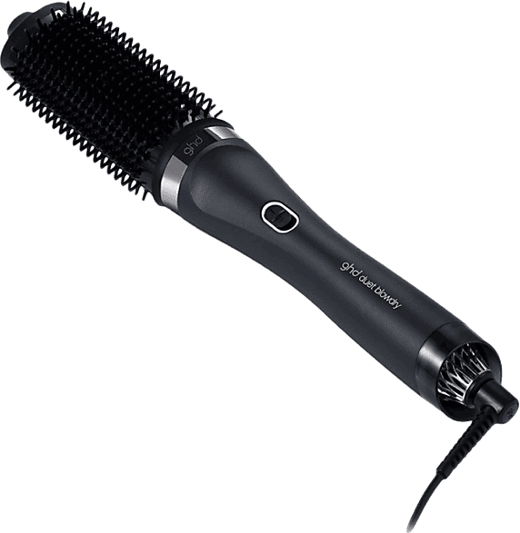 REACONDICIONADO Seminuevo Muy bueno Cepillo alisador - ghd Duet Blowdry, Temperatura constante de 120ºC, Todo tipo Cabello, Negro