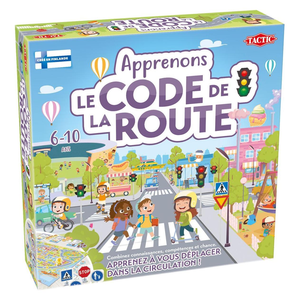 Tactic Let's learn Traffic Game (Französisch, 2 - 4 Spieler) (59754)