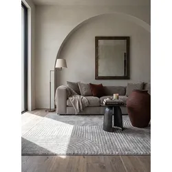 Teppich Pflegeleicht Grau 120x170 cm - CETINA   Kadima Design