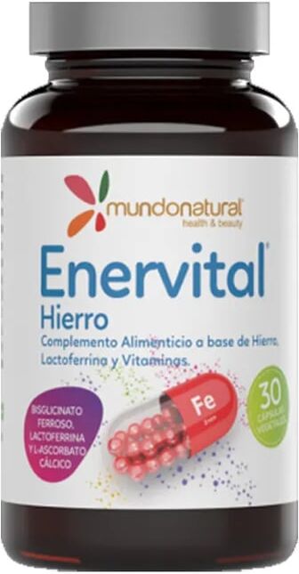 Mundo Natural Enervital Hierro 30 Caps