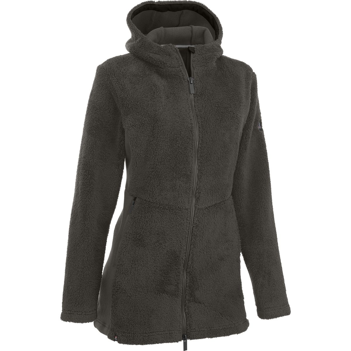 MAUL Sport Wintertraum - Lange Fleecejacke m. Kapuze rost (28) 38 5416300695-28-38