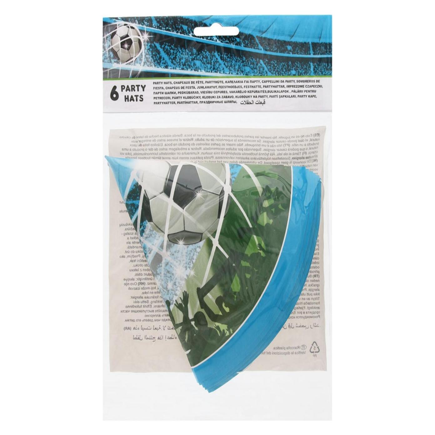 GoDan Fussballfans Papierhüte fsc (6x) (488174)