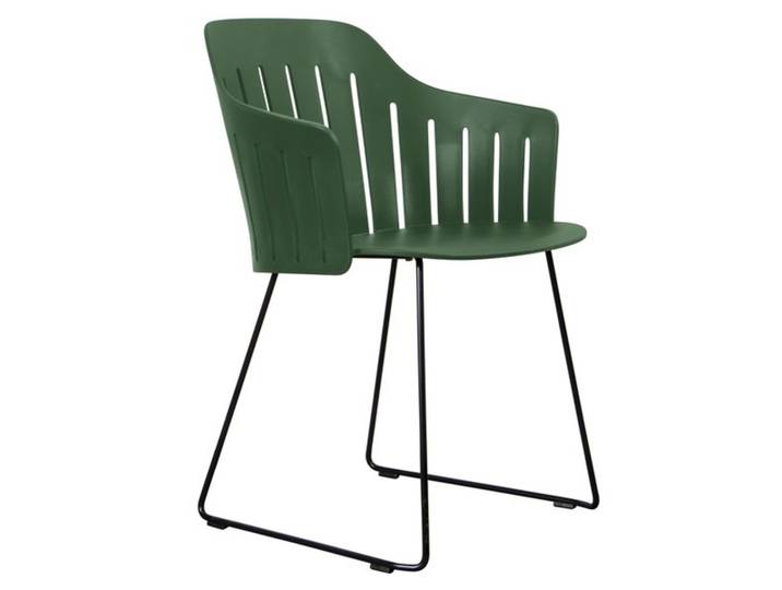 Cane-Line Choice Gartenstuhl Stahl/Polypropylen Kufe