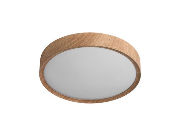 Plafonnier led salle de bain impression bois