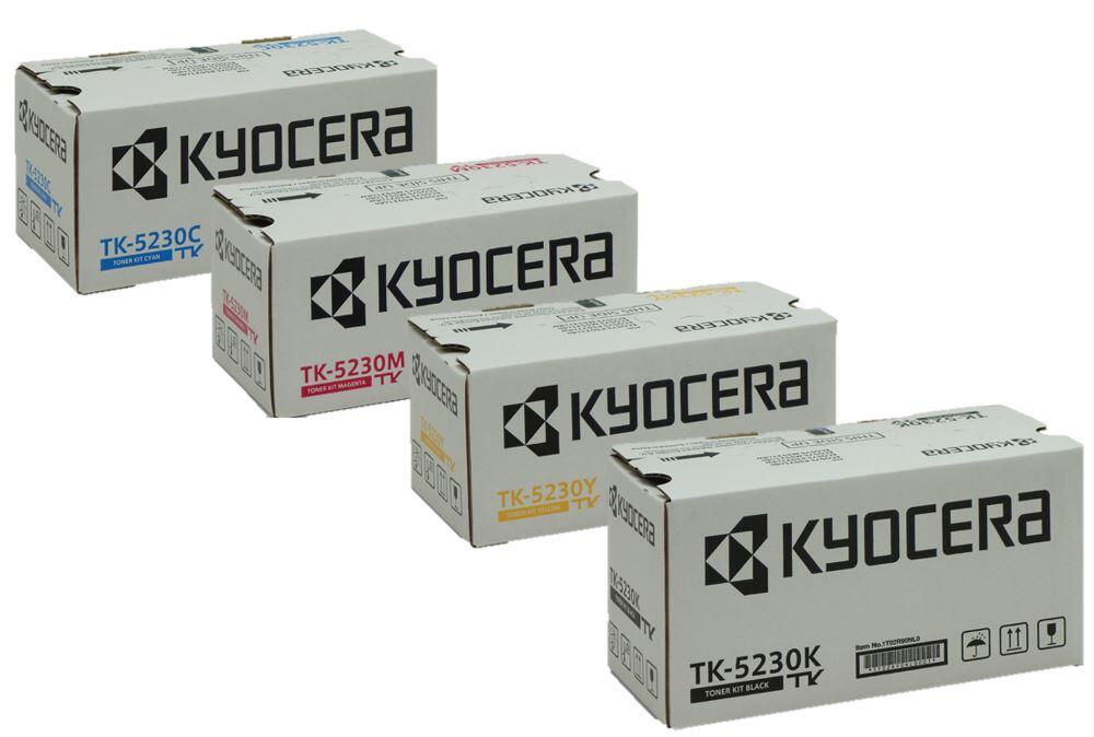 Kyocera Original TK-5230 Toner - 4er Multipack OPTK5230set