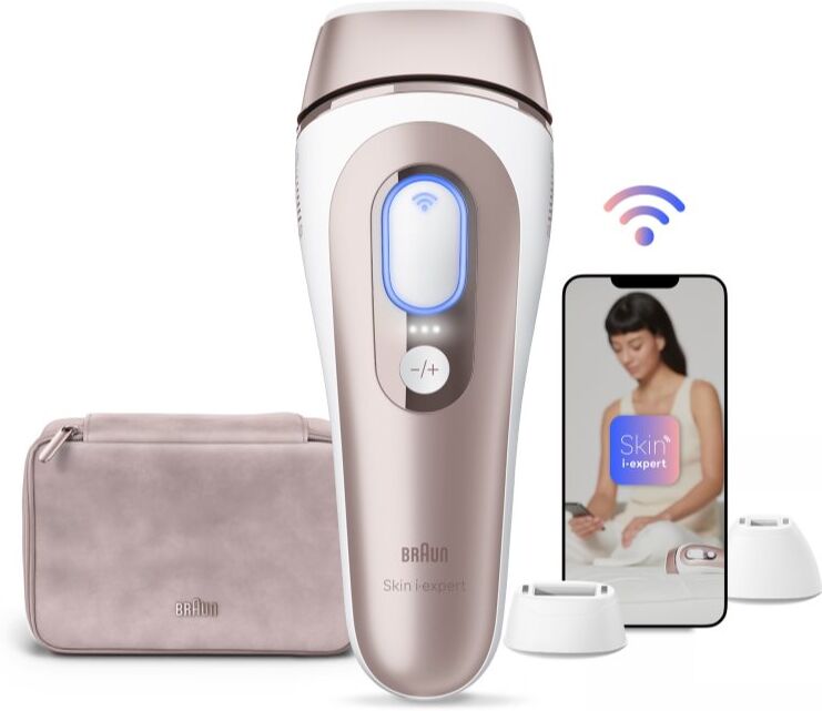 Braun Smart Skin Expert IPL7147 intelligenter IPL-Haarentferner für Körper, Gesicht, Bikini- und Achselbereich 1 St.