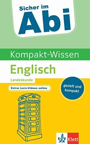 Klett Sicher im Abi Kompakt-Wissen Englisch Landeskunde: gezielt und kompakt - Preis vom 09.10.2026 07:28:09 h