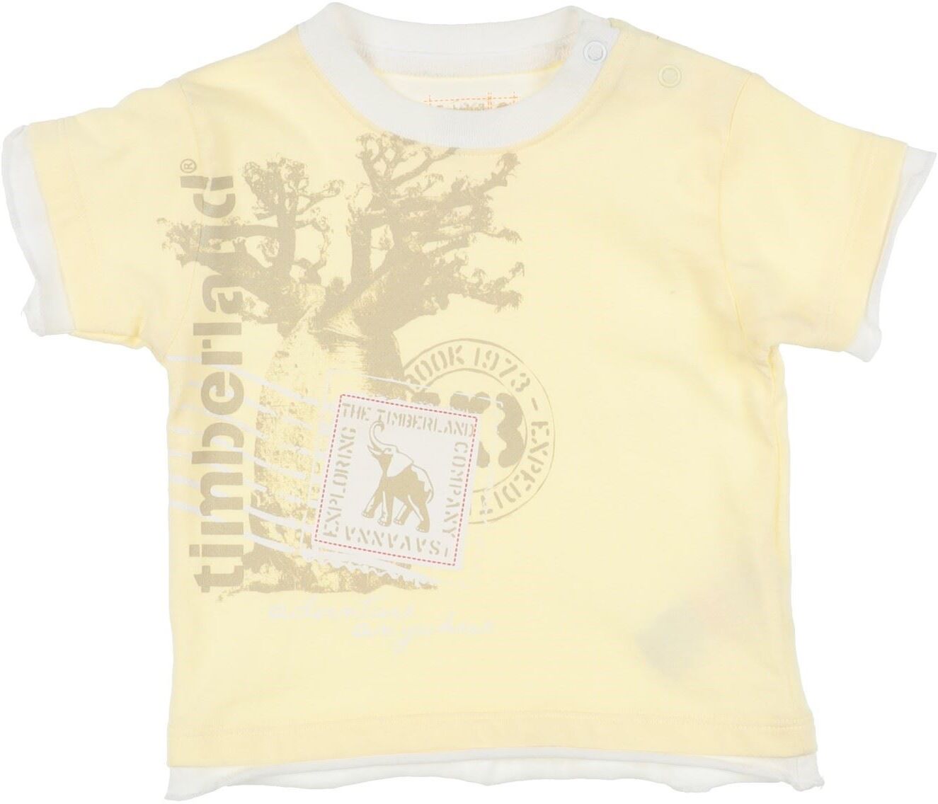 Timberland Camiseta Niño Amarillo pastel 6 Niño