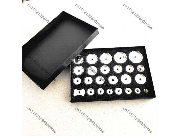 Moule en aluminium pour machine à sertir les bouchons, ensemble de 25 pièces, accessoires pour machine à sertir les bouchons, plusieurs modèles, accessoires abrasifs