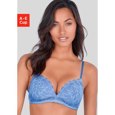 LASCANA "Alicia" ohne Bügel mit feiner Spitze mit Blättermotiv, Dessous