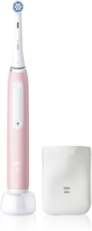 Oral-B iO Sensi Clean brosse à dents électrique avec étui de chargeur Blush Pink 1 pcs