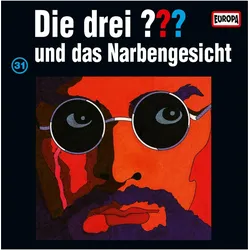 Europa, Schallplatten, Die drei DREI FRAGEZEICHEN (31) und das Narbengesicht (Picture-LP) (Die drei DREI FRAGEZEICHEN)