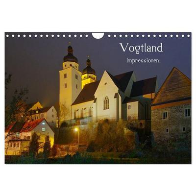 Vogtland - Impressionen (Wandkalender 2027 DIN A4 quer), CALVENDO Monatskalender