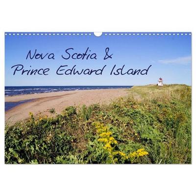 Nova Scotia & Prince Edward Island (Wandkalender 2026 DIN A3 quer), CALVENDO Monatskalender