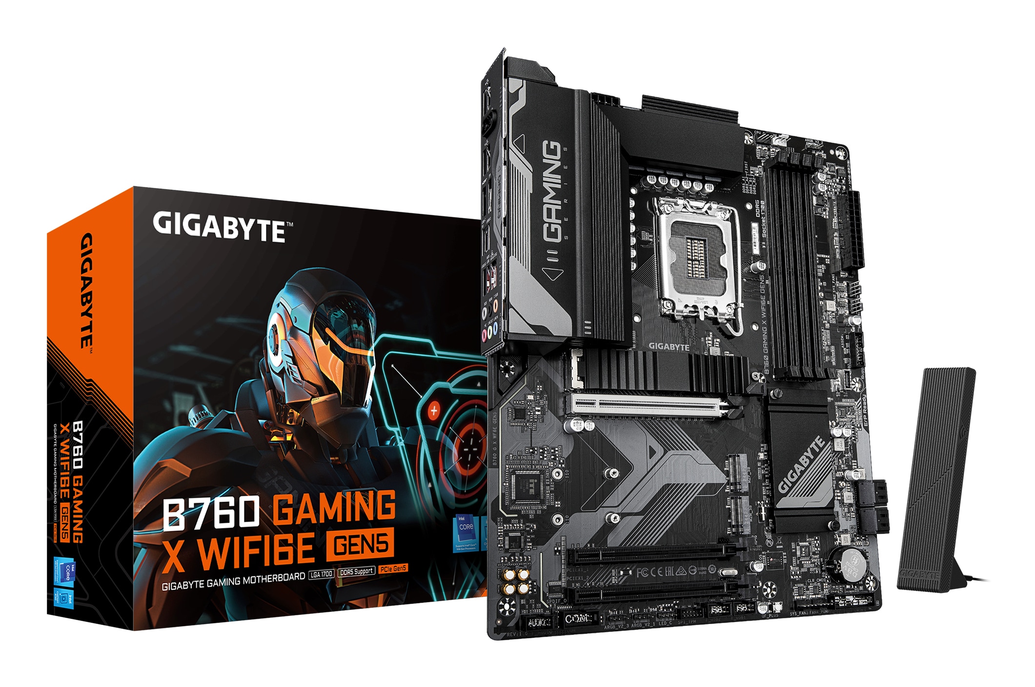 GIGABYTE B760 GAMING X WIFI6E GEN5ATX Mainboard Sockel 1700 B760 G X WF6E GEN5