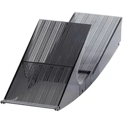 Servetto, Kleiderschrank Zubehör, Schuhablage-Modul Papillon rauch-anthrazit