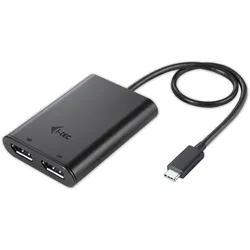 i-tec USB-C 3.1 Dual 4K DP Video Adapter [2x DisplayPort 1.2 Buchse]