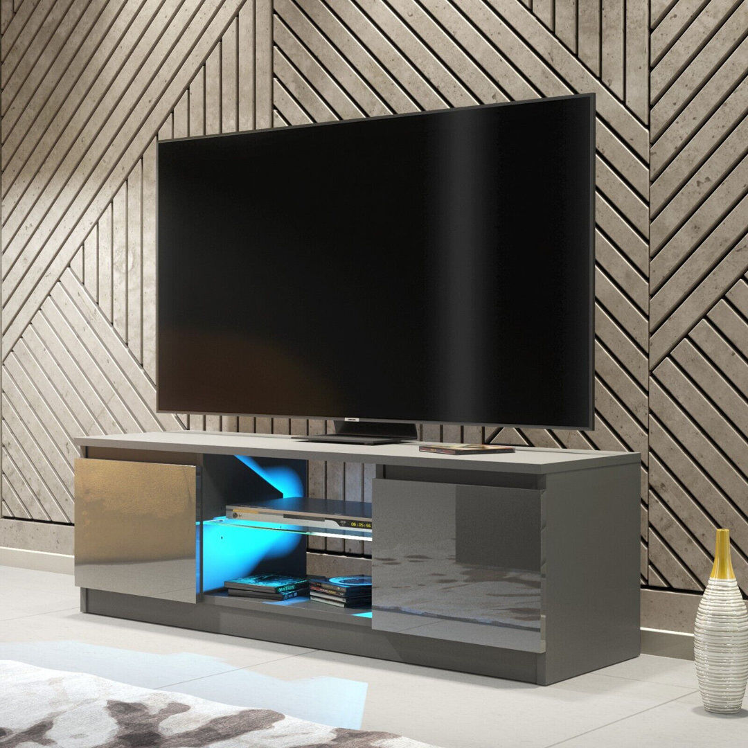 Metro Brost TV Stand for TVs up to 48" Dark Gray 48"