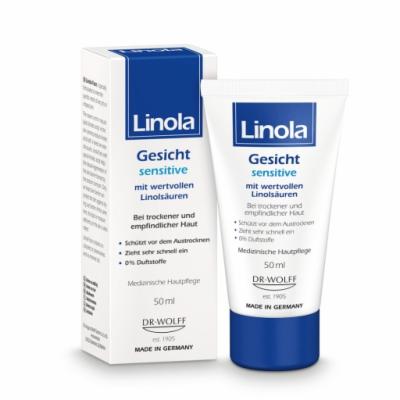 Dr. August Wolff GmbH & Co. KG Arzneimittel LINOLA Gesicht sensitive Creme 50 ml 18294982