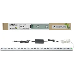 Parus by Venso Wall Spot 120cm, Abstrahlwinkel 90°, LED Wachstumslampe, Grow Light für Zimmerpflanzen und Grünpflanzen, Fassaden- und Wandbegrünung