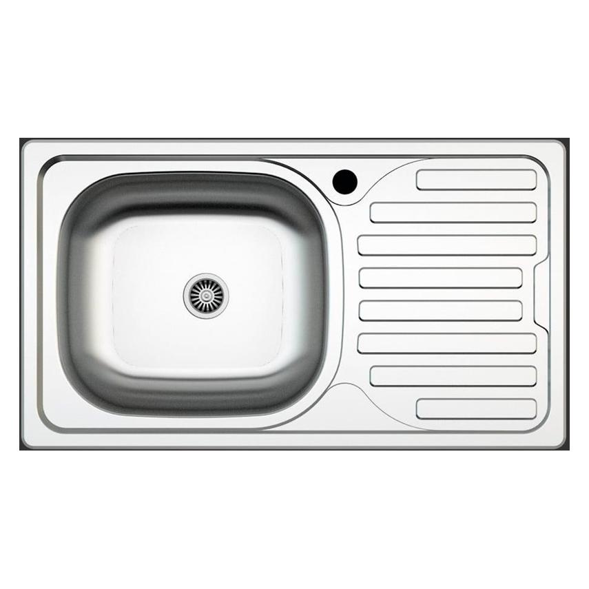 Asil Krom Spülbecken (Einbauspüle, 76 cm, 43.50 cm) (44389943)
