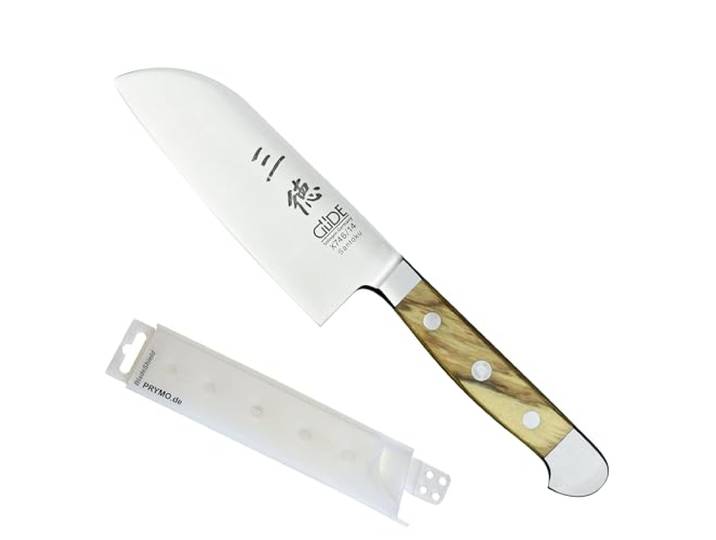 Güde Alpha Olive Santokumesser 14 cm inkl. PRYMO.de® Klingenschutz