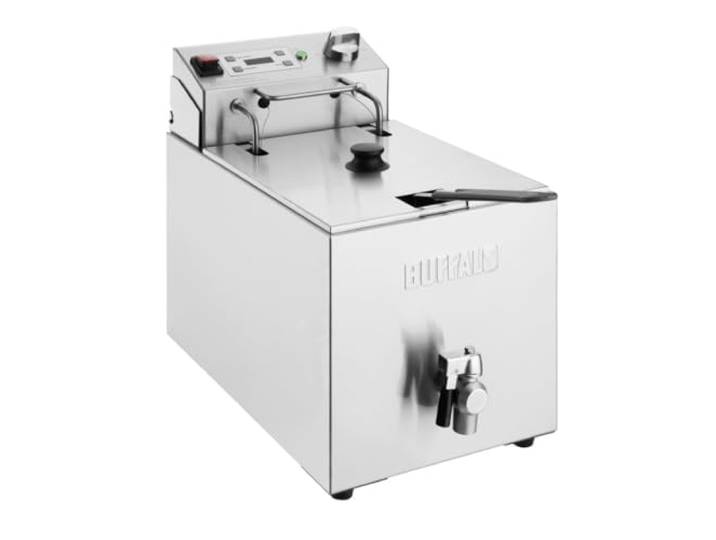 Buffalo Einzelne Fritteuse, 1 x 8 l, 2,9 kW, mit Timer