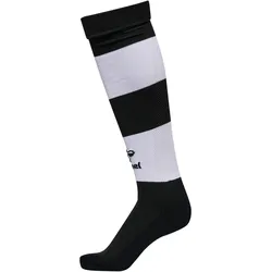 hummel hmlESSENTIAL Striped Fußballsocken 2114 - black/white 27-30