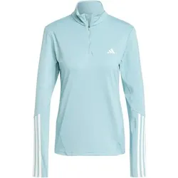 ADIDAS Damen Rolli Hyperglam Training Quarter-Zip, Größe XL in Blau Blau