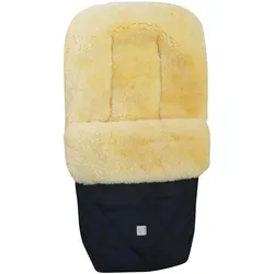 Kaiser Lammfellfußsack COOSY, schwarz