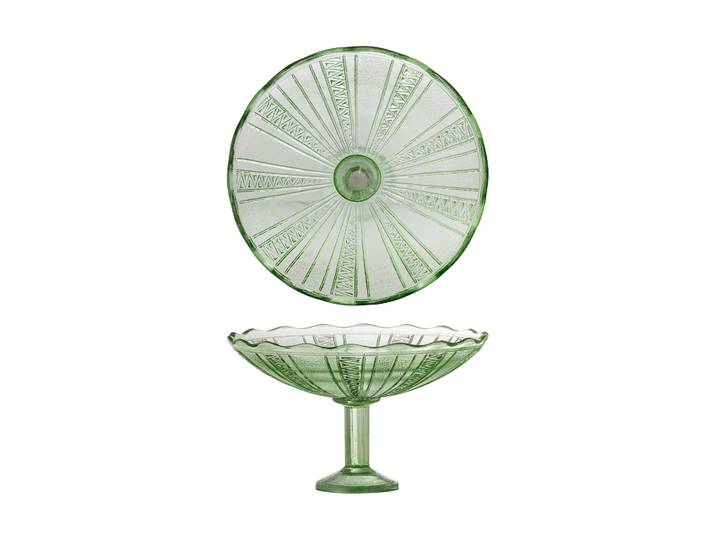 Bloomingville Kaddy piédestal bol Vert, Ø23 cm