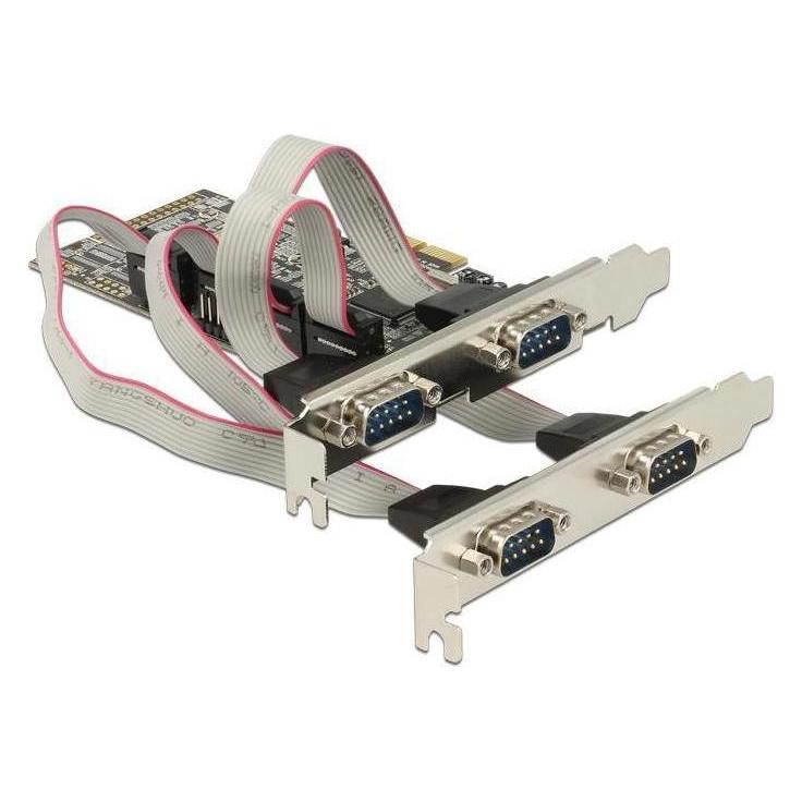 Delock 4 x Seriell PCI Express Karte (89178)