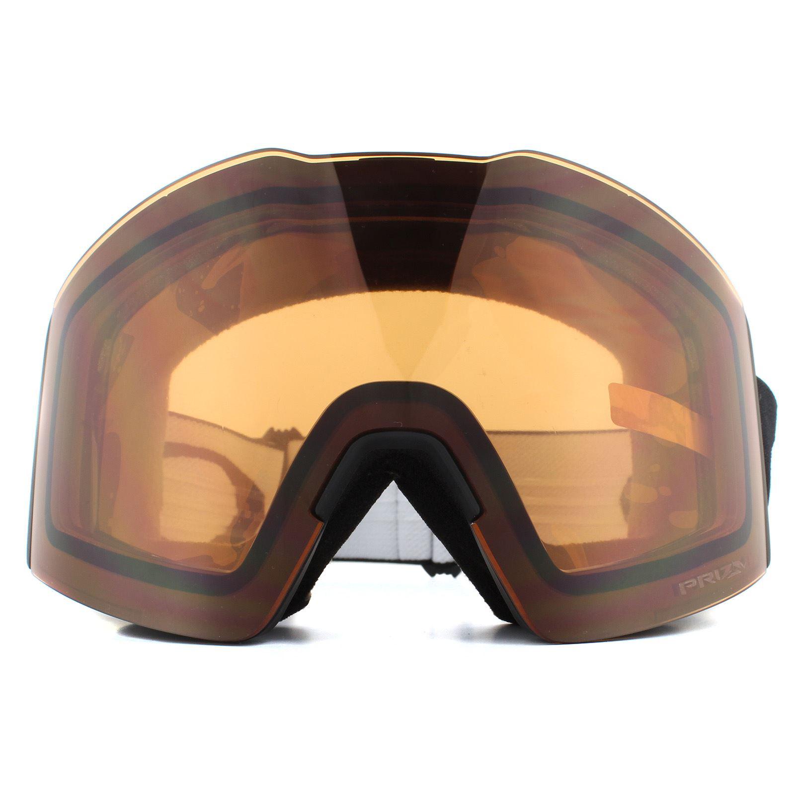 Oakley Skibrille Fall Line XL OO7099-18 Matt Schwarz Prizm Persimmon