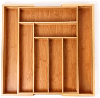 BergHOFF Essentials Flatware Organizer Expanding 8-slot - 8-Slot Expandable