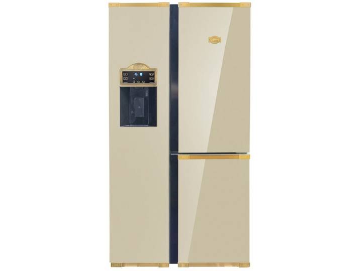 Kaiser Küchengeräte Side-by-Side Art Deco KS 90300 ElfAD Bio, 183 cm hoch, 91,1 cm breit, Kühl-Gefriergerät Side-by-Side Multi 9 Multifunktions