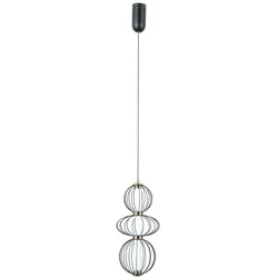 Italux PND-344221-3V-BK LED Pendelleuchte Rabel | 10W LED | 713lm | 3000K