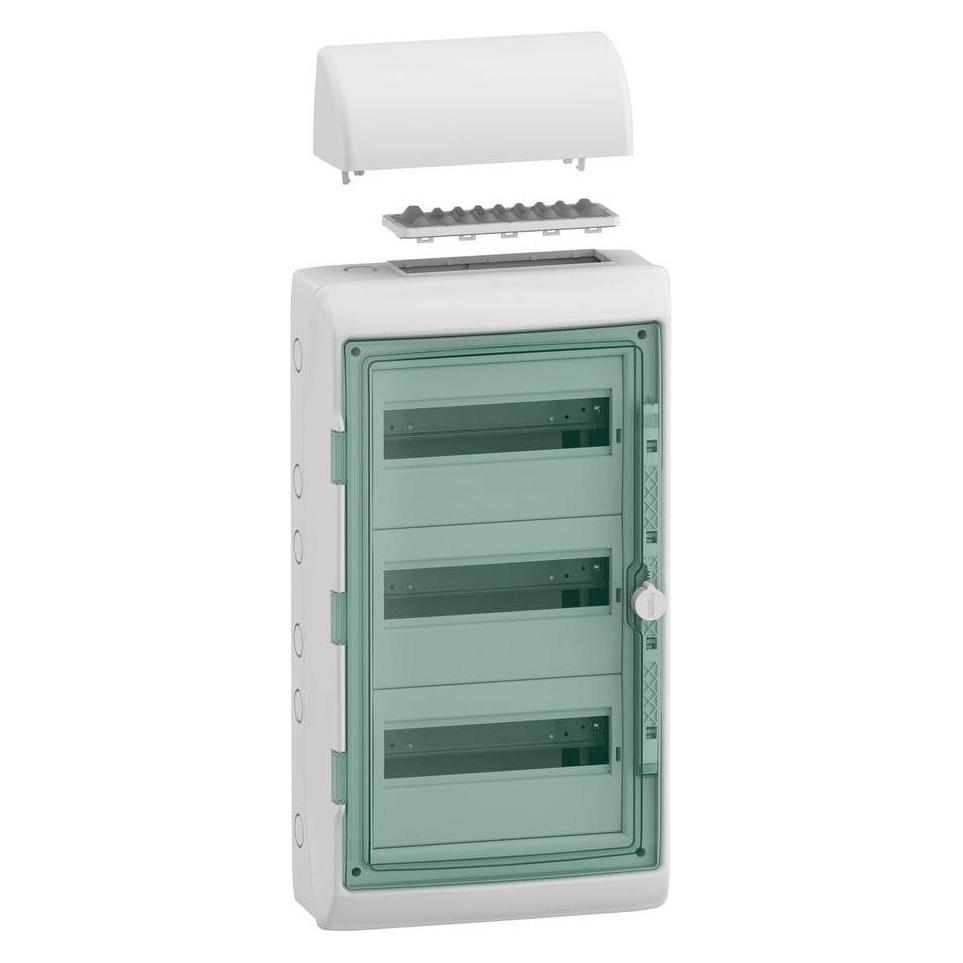 Schneider Electric 13435DE Mureva Feuchtraumverteiler Aufputz Anzahl Teilungen = (13435DE)