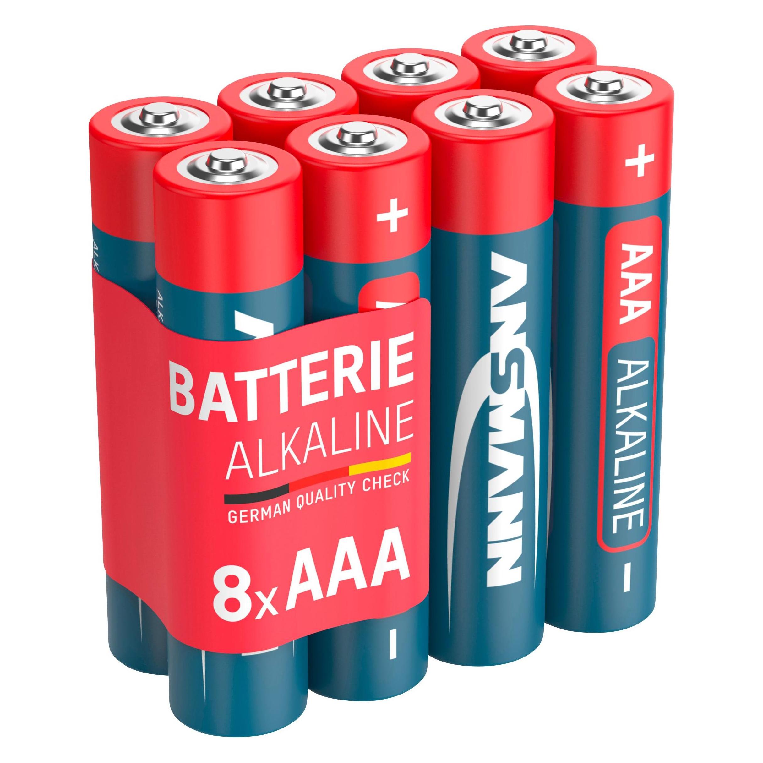 Ansmann Red Alkaline (8 Stk., AAA) (5015360)