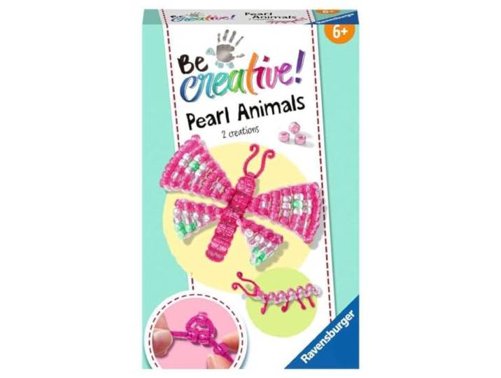 Ravensburger BeCreative Bead Animal Butterfly - knutselset voor kinderen vanaf 6 jaar - 18249 - DIY-verjaardagscadeaus, decoratie